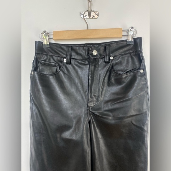 [BlankNYC] The Baxter‎ Ribcage straight Leg Faux Leather Size 27 - Picture 3 of 12